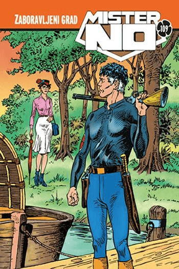 Mister No 109 : Zaboravljeni grad (Strip) - naslovnica