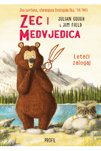 Zec i medvjedica - Leteći zalogaj - naslovnica