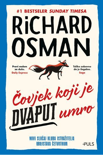 Čovjek koji je dvaput umro (Klub istražitelja ubojstava četvrtkom #02) - naslovnica