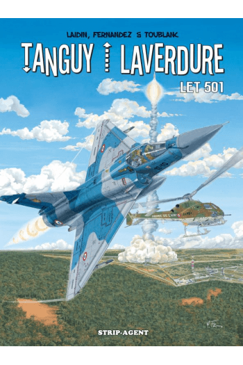 Tanguy i Laverdure 10: Let 501 (Strip) - naslovnica