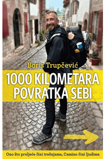 1000 kilometara povratka sebi - naslovnica