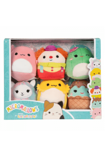 Squishmallows Micromallows 6Cm - 6Pk (Archie, Maya, Maritza, Bimbi, Rodry, Lucy-May) - slika proizvoda