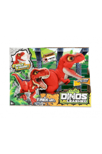 Dino: Dinos Unleashed - Walking And Roaring T-Rex Jr. Pomična Figura - slika proizvoda