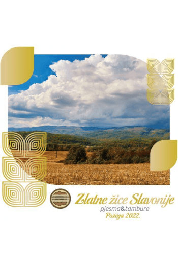 Razni izvođači - Zlatne žice Slavonije 2022 CD - omot
