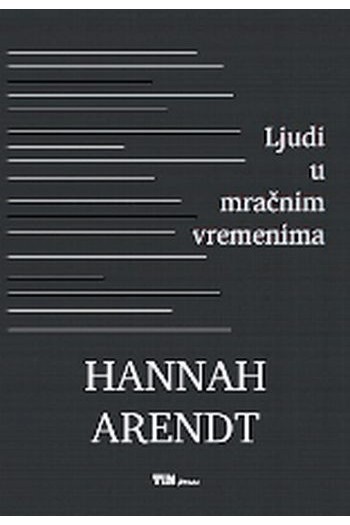 Ljudi u mračnim vremenima - naslovnica
