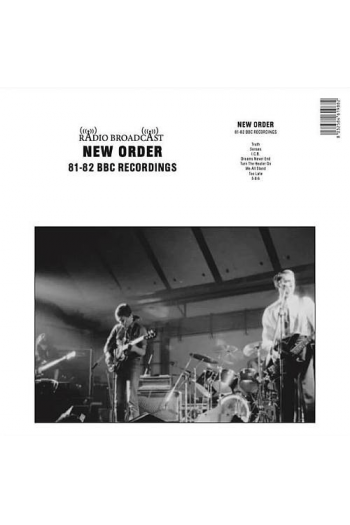 New Order - Radio Broadcast 81-82 BBC Recordings LP - omot