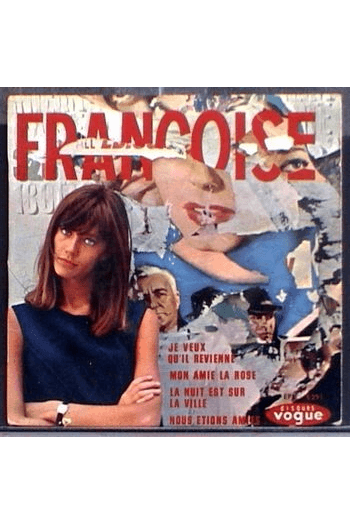 Francoise Hardy - Mon amie la rose LP - omot