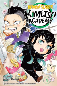 Demon Slayer: Kimetsu Academy, Vol. 4 (Manga) - naslovnica