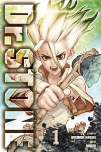 Dr. Stone, Vol. 01 (Manga) - naslovnica