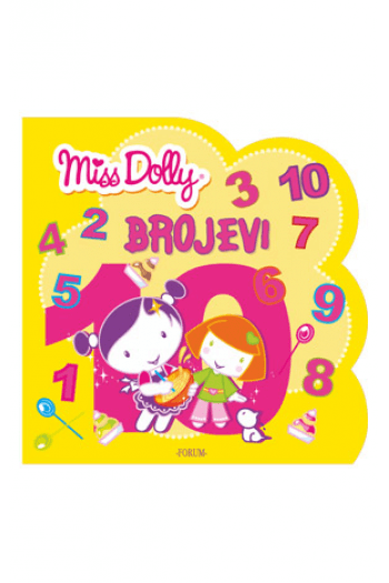 Miss Dolly - Brojevi (Slikovnica) - naslovnica