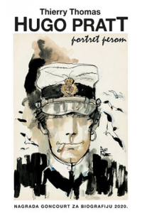 Hugo Pratt, portret perom - naslovnica