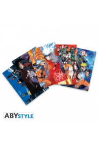 Naruto Shippuden - Postcards - Set 1  (14,8X10,5) - slika proizvoda
