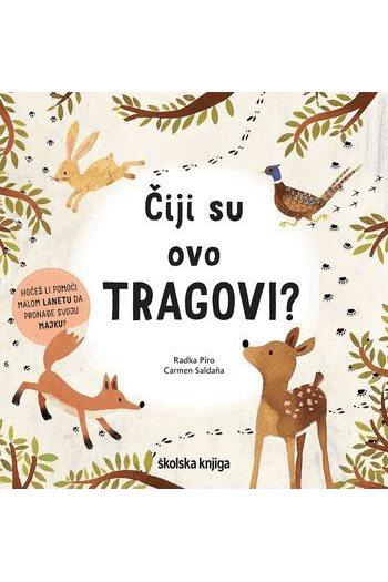 Čiji su ovo tragovi (Slikovnica) - naslovnica