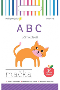 Mali genijalci - ABC učimo pisati (Slikovnica) - naslovnica