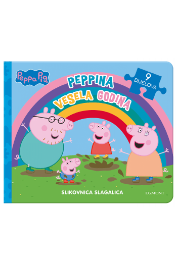 Peppa Pig: Peppina vesela godina (Slikovnica) - naslovnica