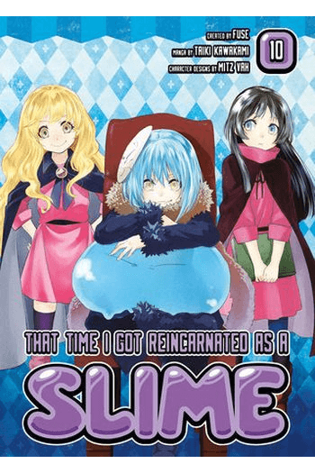 That One Time I got Reincarnated as a Slime, Vol. 10 (Manga) - naslovnica