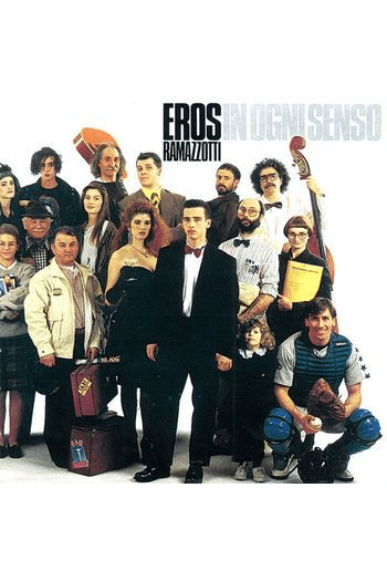 Eros Ramazzotti - In ogni senso (remastered red vinyl) LP - omot