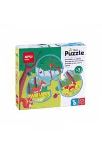 Slagalica Apli Trio životinje i njihovo stanište 24 1 18821