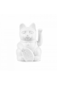 Lucky Cat Mini - White - waving cat - slika proizvoda