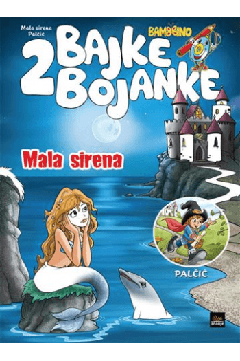 Bojanka - Mala Sirena + Palčić - naslovnica