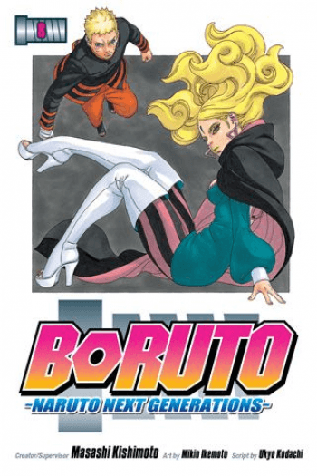 Boruto: Naruto Next Generations, Vol. 08 (Manga) - naslovnica