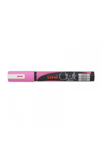 Marker Uni pwe-5m kreda fl.rozi - slika proizvoda