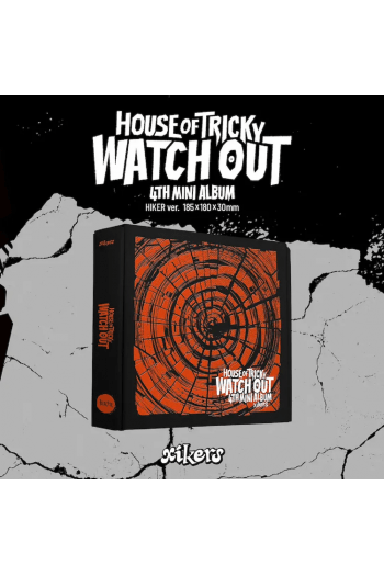 xikers - 4Th Mini Album [House Of Tricky : Watch Out] Trick [Hiker Ver. (Orange)] - omot
