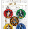 Pyramid Harry Potter Colourful Crest Eraser Set 5 Pack - slika proizvoda