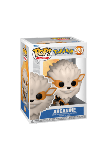 Funko Pop Games: Pokemon - Arcanine (Emea) - slika proizvoda