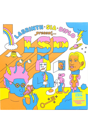 LSD, Sia, Diplo, Labrinth - LSD LP - omot