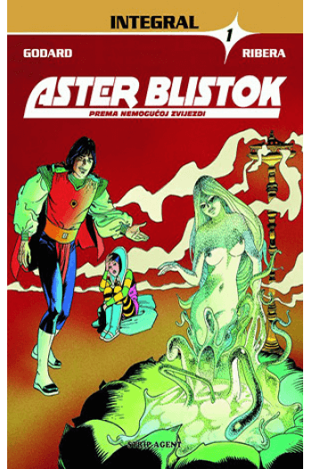Aster Blistok 1: Prema nemogućoj zvijezdi (Strip) - naslovnica