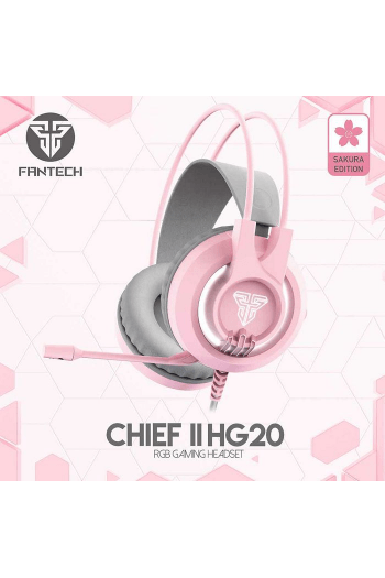 Slušalice žične gaming Fantech HG20 Sakura edition roza - slika proizvoda