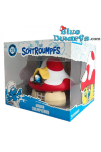 Plastoy Tirelire Maison Champignon Des Schtroumfs
