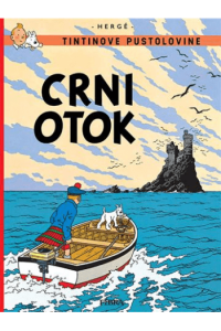 Tintinove pustolovine: Crni otok (Strip) - naslovnica