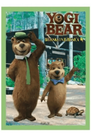Yogi Bear, Bojanka i Vježbenica 4 - naslovnica