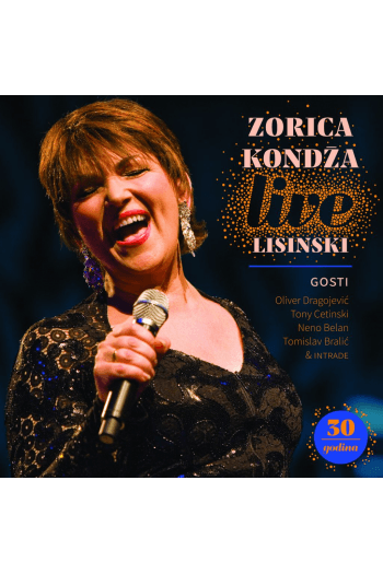 Kondža, Zorica - Live Lisinski CD - omot