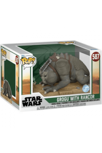POP STAR WARS THE BOOK OF BOBA FETT GROGU WITH RANCOR LIMITED EDITION