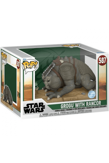 POP STAR WARS THE BOOK OF BOBA FETT GROGU WITH RANCOR LIMITED EDITION - slika proizvoda