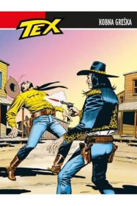 Tex Willer kolor biblioteka 22 - Kobna greška (Strip) - naslovnica