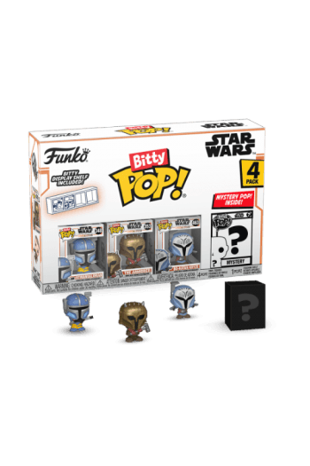 Funko Bitty Pop: Star Wars - Heavy Mandalorian 4Pk - slika proizvoda