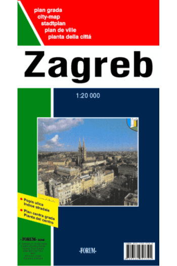 Plan grada Zagreba - naslovnica