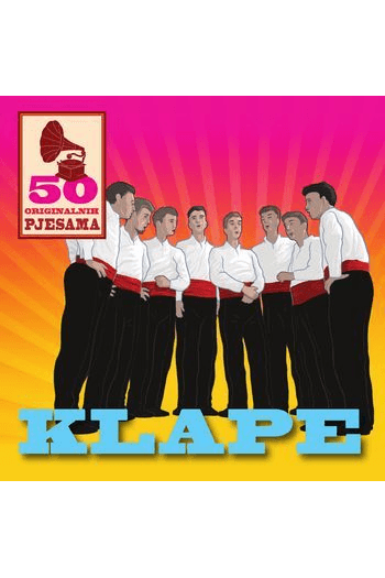 Razni izvođači - 50 originalnih pjesama - Klape CD - omot
