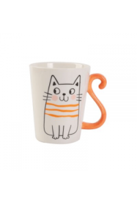 Šalica iTotal mačka narančasta XL2392