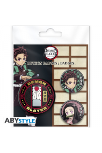 Demon Slayer - Badge Pack - Tanjiro & Nezuko S2 - slika proizvoda