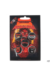 Megadeth Vic Rattlehead bedževi set