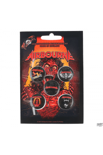 Megadeth Vic Rattlehead bedževi set - slika proizvoda