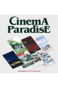 ZEROBASEONE - 4Th Mini Album [Cinema Paradise] (Zerose Ver.) [Track 02 Ver.] CD - omot