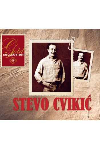 Stevo Cvikić - Gold Collection CD - omot