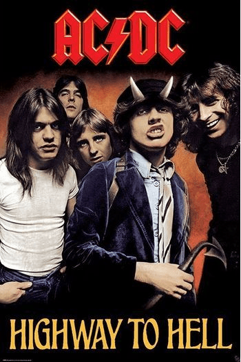 AC/DC - Poster  Highway To Hell  (91.5X61) - slika proizvoda