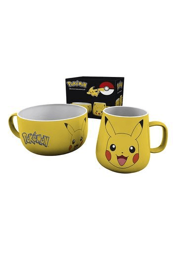 Pokemon - Breakfast Set Mug + Bowl - Pikachu - slika proizvoda